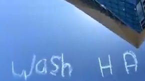 El recordatorio en el cielo de Sydney.