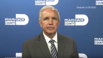 El alcalde del condado de Miami-Dade, Carlos Giménez.