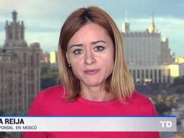 Érika Reija es corresponsal en Rusia para un canal de noticias español.