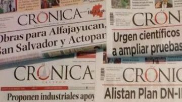 Los diarios de Grupo Crónica dejarán circular en su formato impreso.