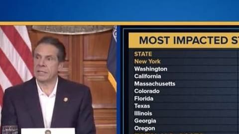 Las últimas cifras de Cuomo