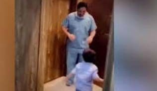 Supuestamente, las imágenes fueron grabadas en Arabia Saudita.