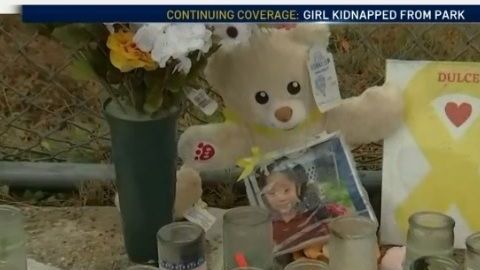 Altar en honor a la niña