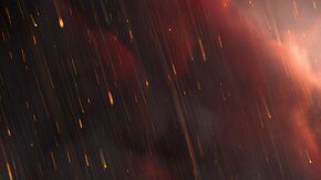 Esta ilustración muestra una vista nocturna del exoplaneta WASP-76b.