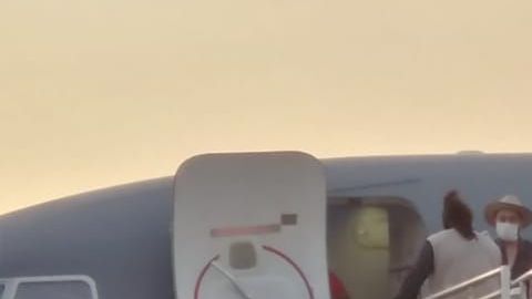 El avión trajo de vuelta a 134 mexicanos que estaban en Cuba.