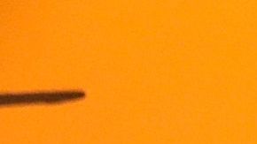 Restos de un comercio en llamas en Paradise, California el 9 de noviembre de 2018.