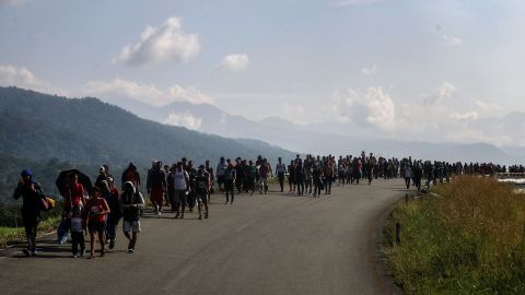 Caravana migrante.