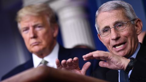 El Dr. Anthony Fauci es el máximo experto de la Administración Trump en epidemiología.