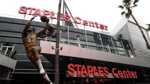 El Staples Center se ha quedado desierto.