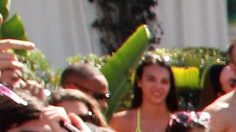 Gigi Hadid en una fiesta durante el Spring Break de 2019 en Miami Beach.