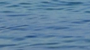 Tres mujeres sentadas en una orilla de una playa nudista de Australia.