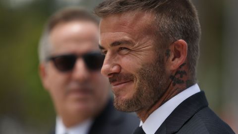 El astro inglés y propietario del Inter de Miami, David Beckham, en una imagen de archivo.