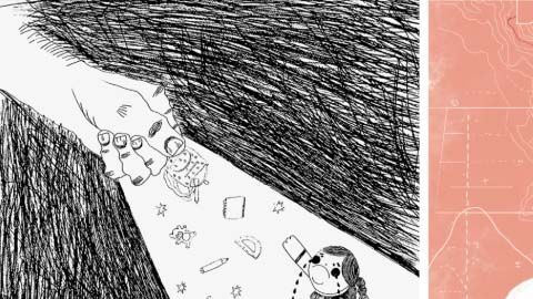 Algunos de las ilustraciones de la serie "Mujeres Sin Fronteras".