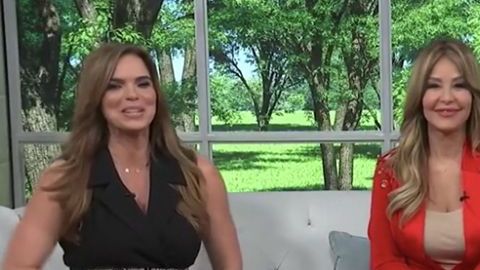 Myrka Dellanos en 'Un Nuevo Día'.