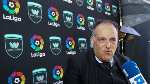 Javier Tebas, presidente de La Liga.