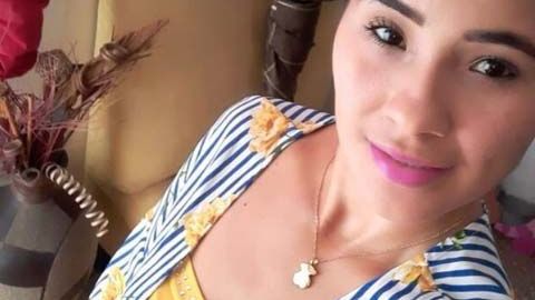 Katherine Y. Ruiz recibió un balazo en el abdomen por parte de su esposo.