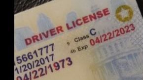 Licencia de conducir de Texas.