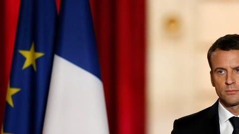 Emmanuel Macron, presidente de Francia