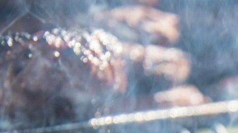 Se hace muy buena comida en las parrillas, pero también quedan impresentables al final.