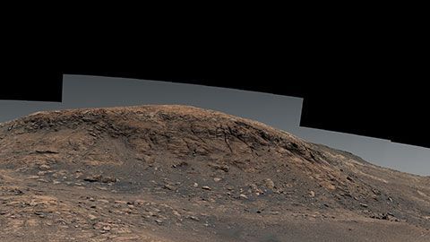 Curiosity de la NASA capturó su panorama de alta resolución de la superficie marciana entre el 24 de noviembre y el 1 de diciembre de 2019.