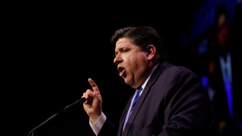 El gobernador de Illinois, JB Pritzker.