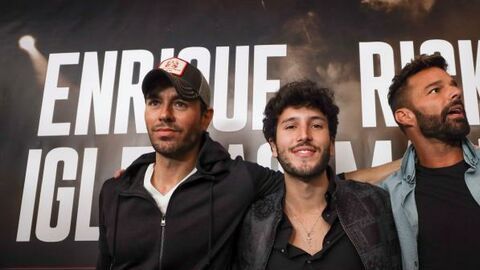 Enrique Iglesias y Ricky Martin tendrán de invitado a Sebastián Yatra en una gira internacional.