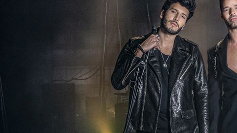 Sebastián Yatra y Ricky Martin.