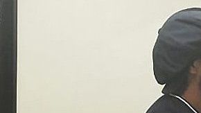 Ronaldinho declarando en la fiscalía de Asunción.