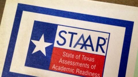 El examen STAAR de Texas.