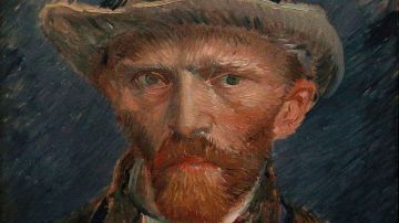 Imagen del pintor Vincent Van Gogh