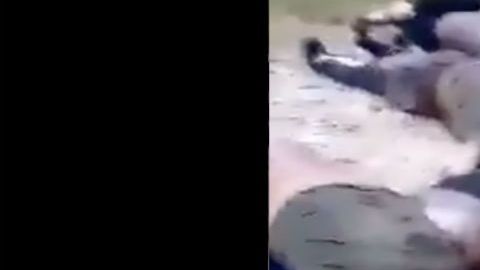 VIDEO: Dejan cuerpos de 8 con señales de tortura al estilo narco