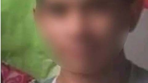 Supuesta imagen del sospechoso compartida por la víctima en WhatsApp.