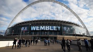 El Estadio de Wembley donde se jugaría la final de la Euro.