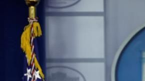 Donald Trump en su conferencia de prensa del viernes.