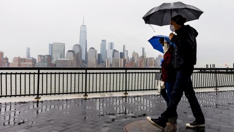 Vista de Jersey City desde Manhattan.