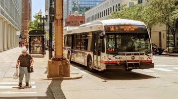 Un autobús de CTA en Chicago. (Facebook/TheCTA)