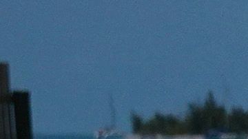 Acceso cerrado a una playa de Key West, en los Cayos de Florida, al sur del estado.