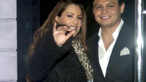 Ninel Conde y Giovanni Medina.