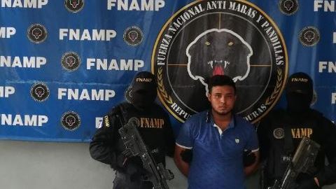 "El Chino" fue detenido con armas de grueso calibre.