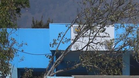 Acceso principal del Reclusorio Norte, en Ciudad de México.