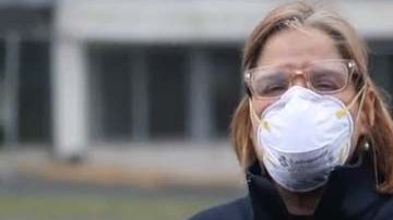 La alcaldesa de San Juan, Puerto Rico, Carmen Yulín Cruz.