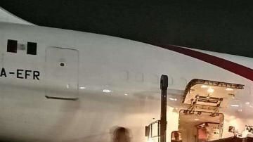 Llega a México cargamento procedente de China.
