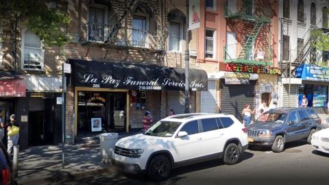 La Paz Funeral Home, Mott Haven, NYC