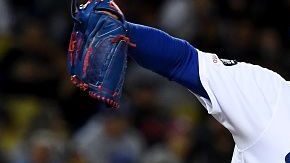 Julio Urías, pitcher mexicano de los Dodgers.