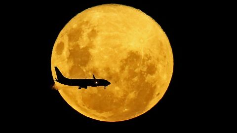 Superluna desde Curitiba, Brasil.