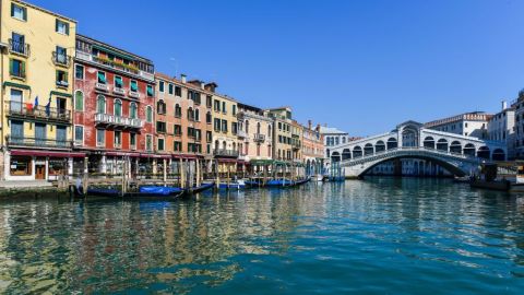 Venecia más limpia que nunca.