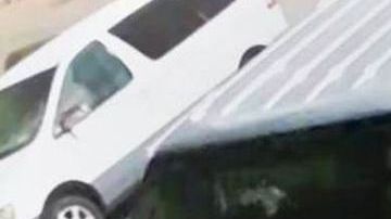 Cuatro ladrones y otro cómplice huyeron en este auto