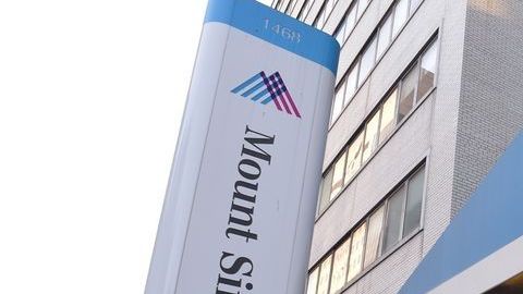 Uno de los centros del Mount Sinai en Nueva York.