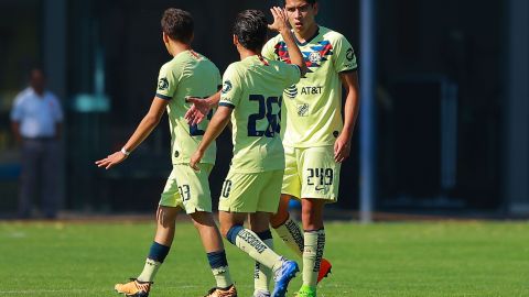 El América lideraba la tabla general en la categoría Sub-17.