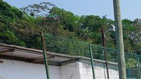 Migrantes en albergue Siglo XXI en Chiapas.